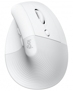 Logitech Lift for Mac Wireless Vertical Ergonomic Mouse, Bluetooth, Quiet Clicks, Silent Smartwheel, 4 Customisable Buttons